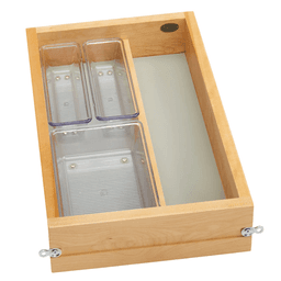 12" Vanity Single Drawer with BLUMOTION Soft-Closing for Face Frame Cabinets, Maple - Main Image