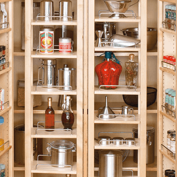 25" High Swing Out Pantry with Hardware - Alt Image 1