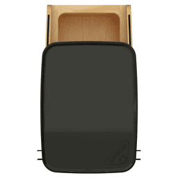 Single 50 Qt. Craftsman Collection Bottom Mount Pullout Waste Container, Black Alt 3 - Image