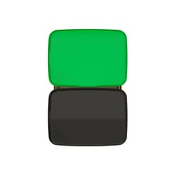 Double 50 Qt. Craftsman Collection Bottom Mount Pullout Waste Container, Black - Top