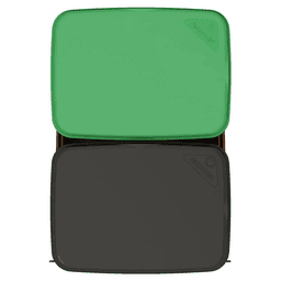 4WCCC Series Double 35 QT Bin Bottom Mount Waste Containers for 18" Cabinet, Black Alt 3 - Image