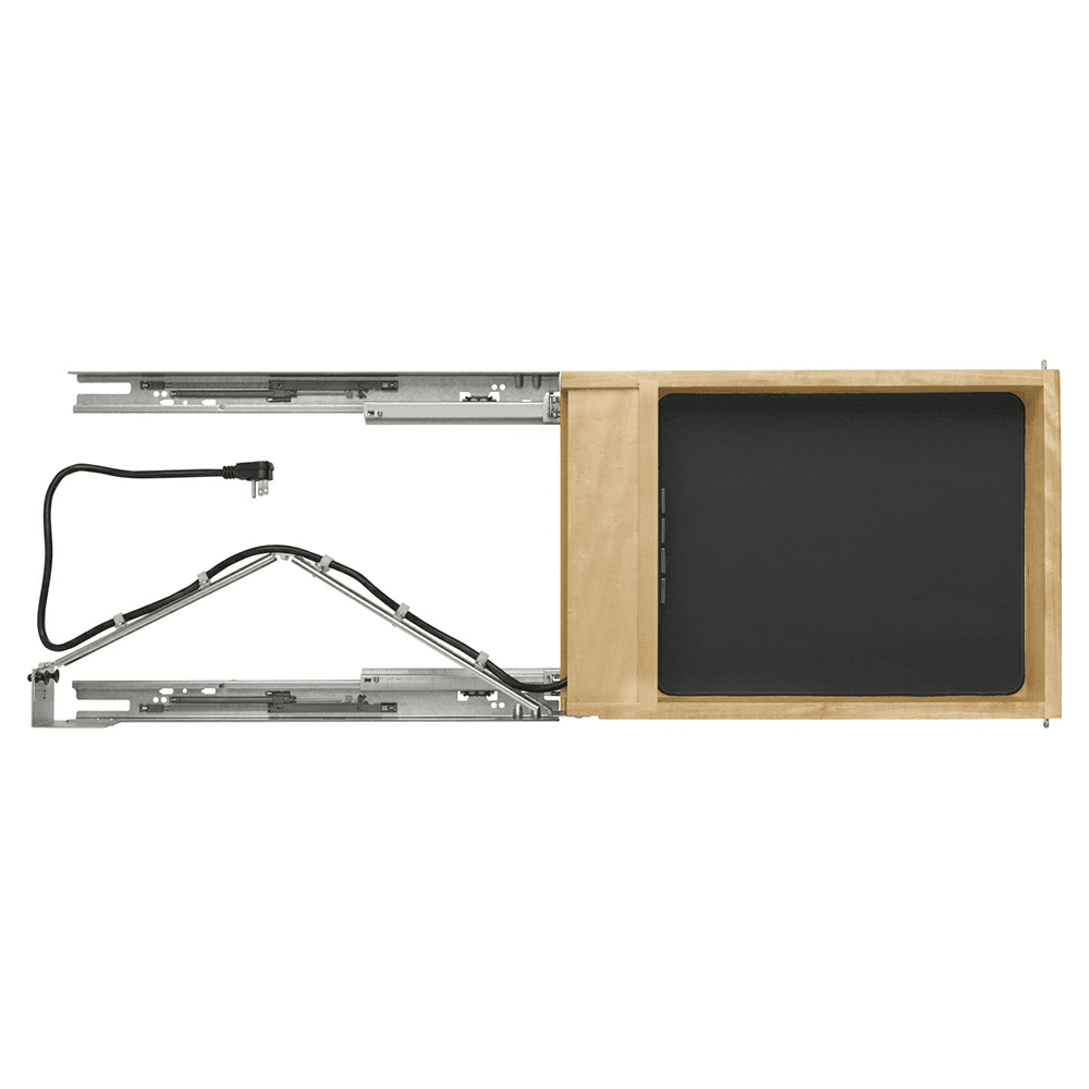 16-1/2" Charging Drawer with BLUMOTION Soft-Closing for 18" Cabinet Opening, Maple - Alt Image 1