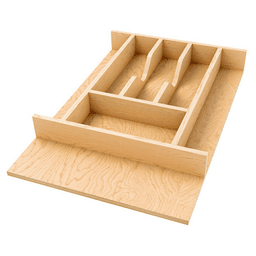 13-7/32" 4WCT Right Fit Cutlery Drawer Insert, Light Brown (78 Pallet) Main - Image