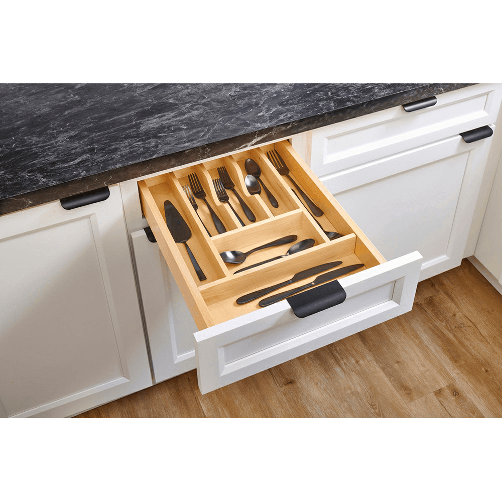 13-7/32" 4WCT Right Fit Cutlery Drawer Insert, Light Brown (78 Pallet) Alt 3 - Image