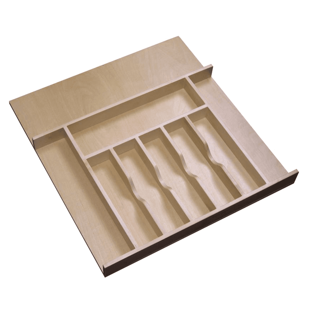 14-5/8" Cutlery Tray Insert, Maple - Main Image