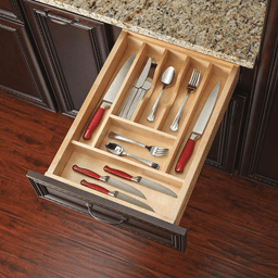 20-5/8" Cutlery Tray Insert, Maple - Alt Image 1