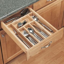 4WCT 14-5/8" Cutlery Tray Insert, Maple - Alt Image 2