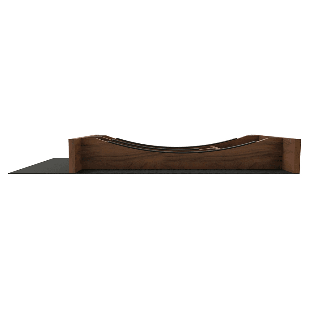 15" 4WCTCC Right Fit Cutlery Drawer Insert, Dark Brown Alt 1 - Image