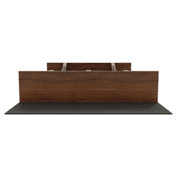 15" 4WCTCC Right Fit Cutlery Drawer Insert, Dark Brown Alt 3 - Image