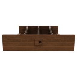 15" 4WCTCC Right Fit Cutlery Drawer Insert, Dark Brown Alt 6 - Image