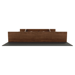 18" 4WCTCC Right Fit Cutlery Drawer Insert, Dark Brown Alt 3 - Image