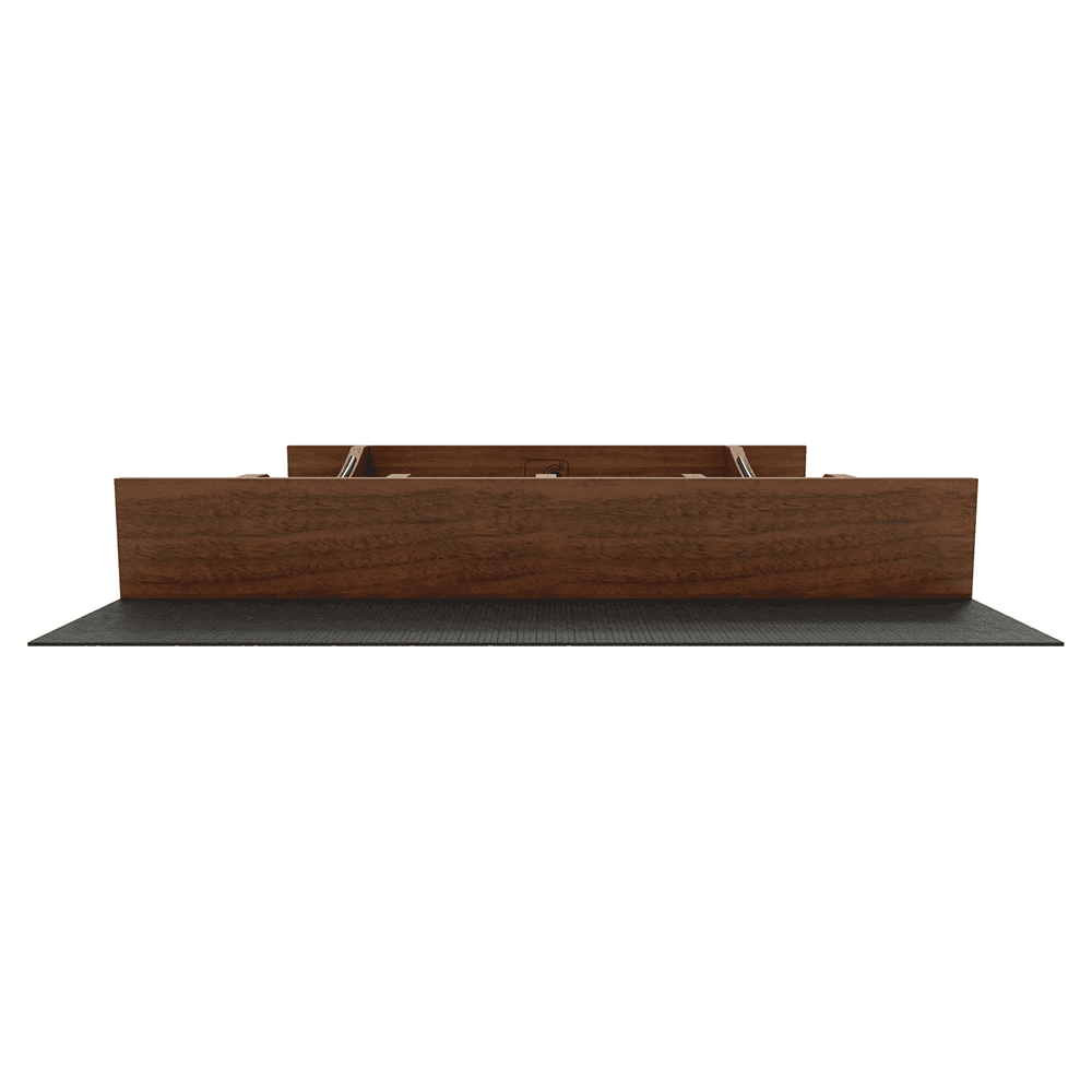 21" 4WCTCC Right Fit Cutlery Drawer Insert, Dark Brown Alt 3 - Image