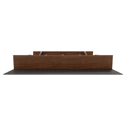 21" 4WCTCC Right Fit Cutlery Drawer Insert, Dark Brown Alt 3 - Image