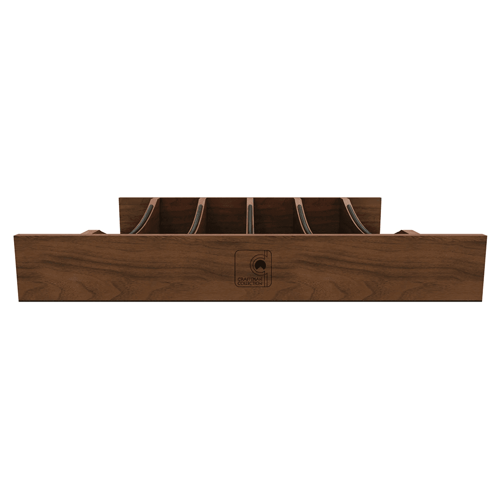 21" 4WCTCC Right Fit Cutlery Drawer Insert, Dark Brown Alt 6 - Image