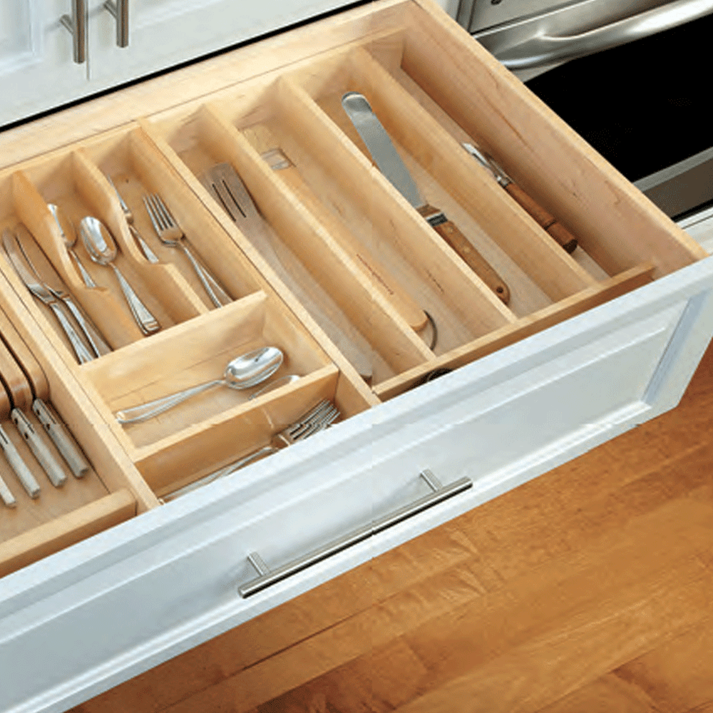 1/2" Drawer Divider, Maple - Alt Image 1