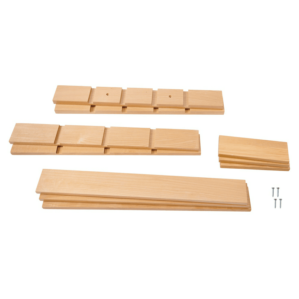 25-1/4" 4WDIV Shallow Drawer Divider Insert, Clear Alt 1 - Image