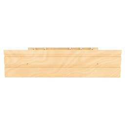 25-1/4" Craftsman Adjustable Deep Cutlery Drawer Divider Insert with Black Accent, Light Brown Alt 3 - Image