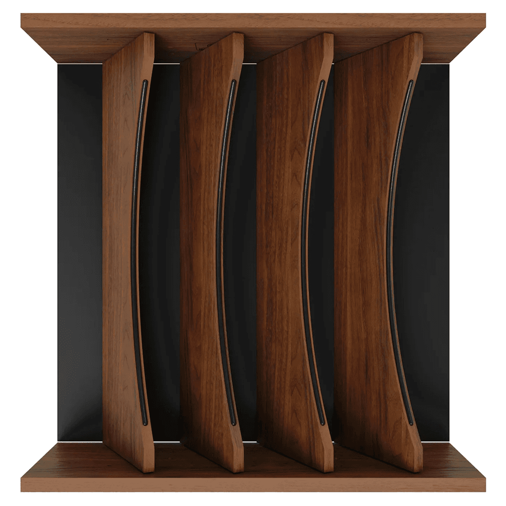 24" 4WDIVCC Deep Drawer Divider Insert, Dark Brown Alt 7 - Image