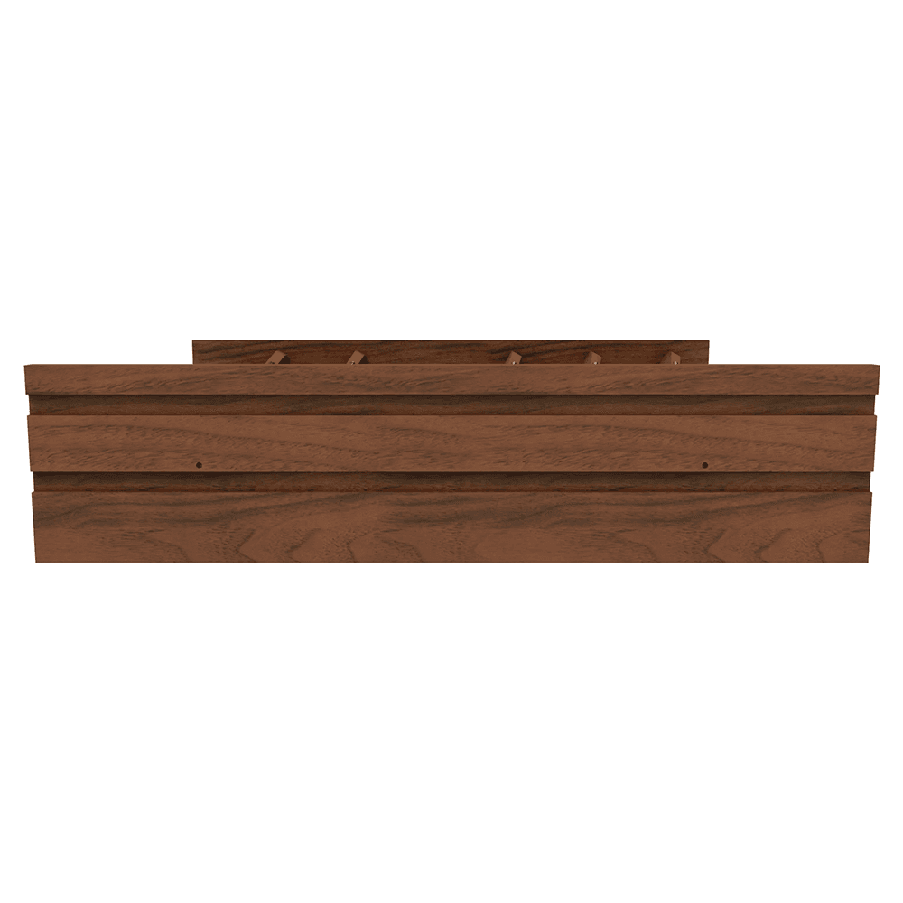 30" 4WDIVCC Deep Drawer Divider Insert, Dark Brown Alt 5 - Image