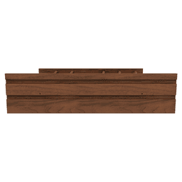 30" 4WDIVCC Deep Drawer Divider Insert, Dark Brown Alt 5 - Image