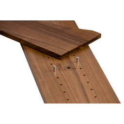 36" 4WDIVCC Deep Drawer Divider Insert, Dark Brown Alt 4 - Image