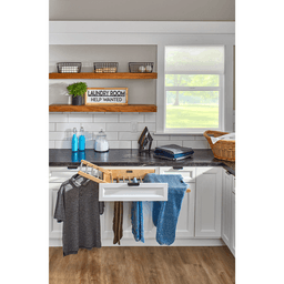 21" Drying Rack Drawer with BLUM Soft-Close Slide, Clear Polyurethane - Alt Image 2