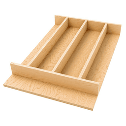 13-7/32" 4WUT Right Fit Utility Drawer Insert, Light Brown (78 Pallet) Alt 1 - Image