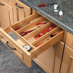 24" Trimmable Utility Tray Insert, Wood - Alt Image 1