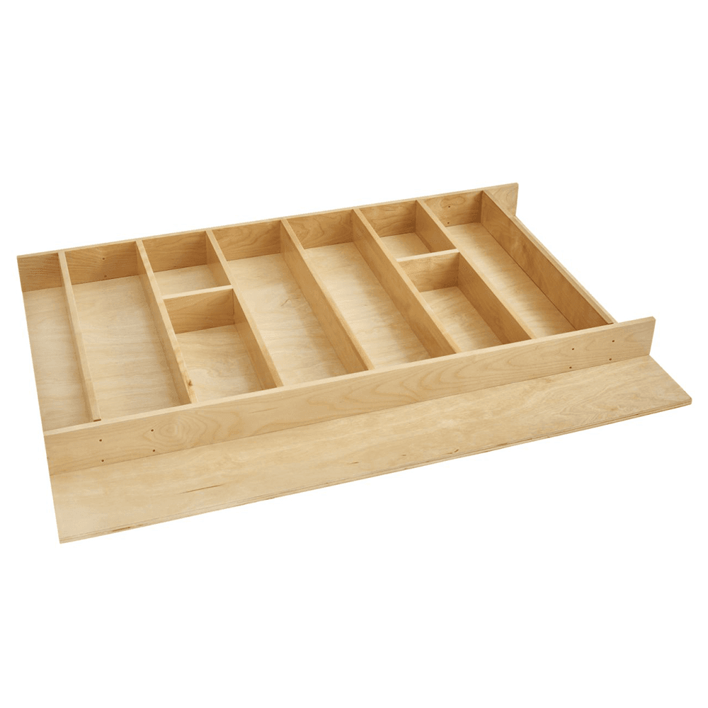 4WUT 18-1/2" Trimmable Utility Tray Insert, Wood - Alt Image 1