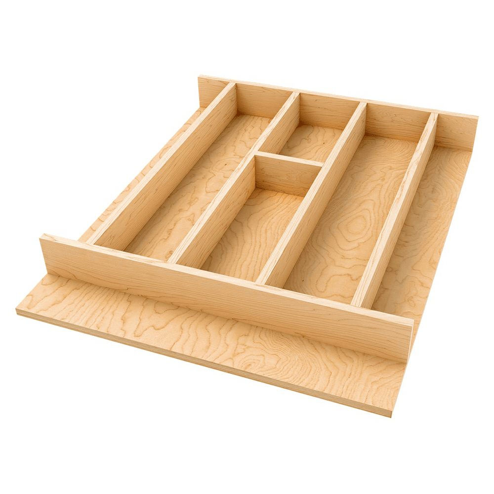 16-7/32" 4WUT Right Fit Utility Drawer Insert, Light Brown (52 Pallet) Main - Image