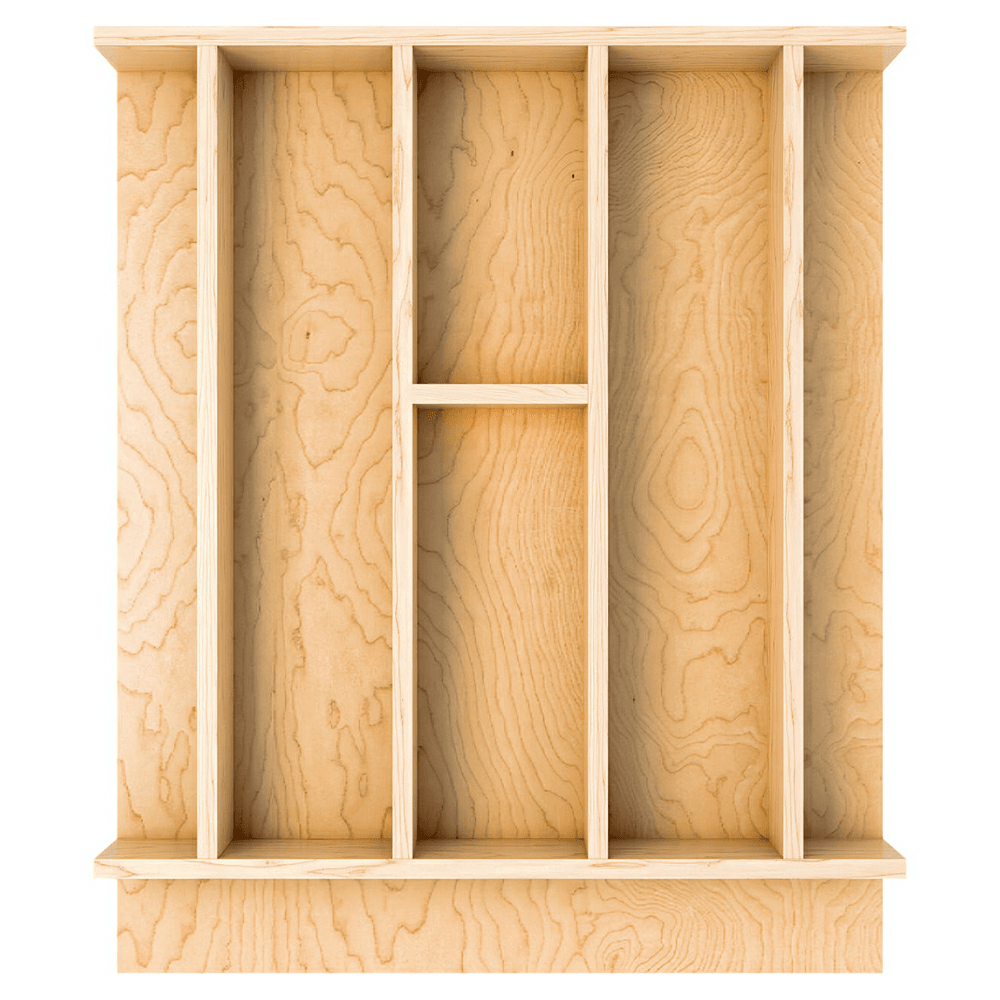 16-7/32" 4WUT Right Fit Utility Drawer Insert, Light Brown (52 Pallet) Alt 2 - Image