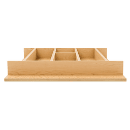19-1/4" 4WUT Right Fit Utility Drawer Insert, Light Brown (48 Pallet) Alt 1 - Image