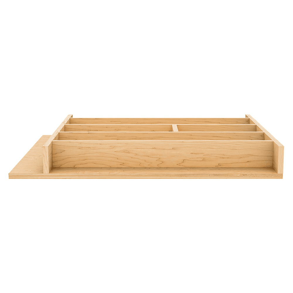 19-1/4" 4WUT Right Fit Utility Drawer Insert, Light Brown (48 Pallet) Alt 2 - Image