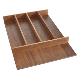 18-1/2" Utility Tray Insert, Walnut - Main Image