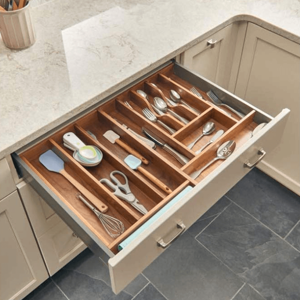 21-1/8" Utility Tray Insert, Walnut - Alt Image 1