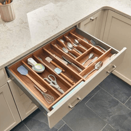 21-1/8" Utility Tray Insert, Walnut - Alt Image 1
