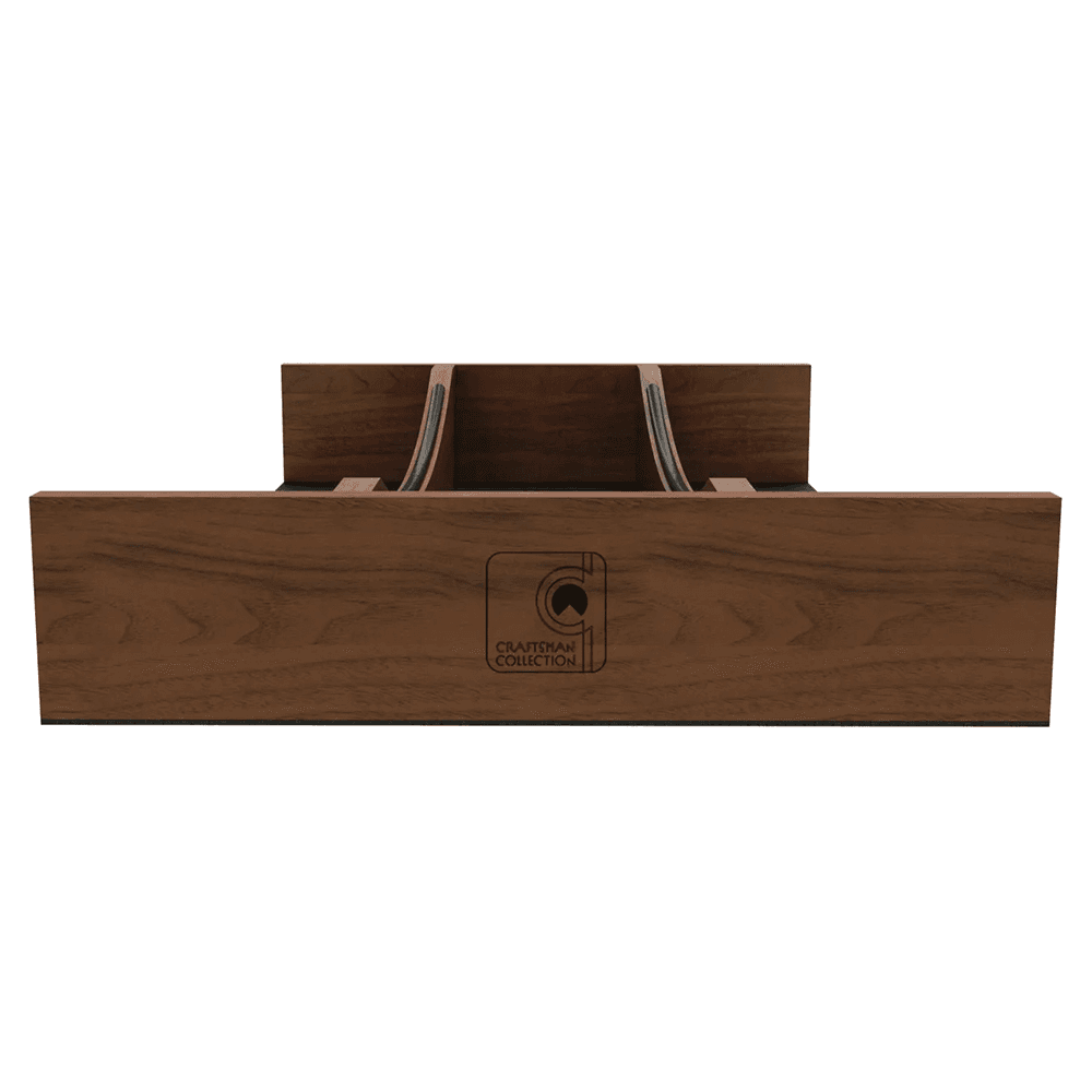 15" 4WUTCC Craftsman Utensil Drawer Insert with Black Accent, Dark Brown Alt 6 - Image