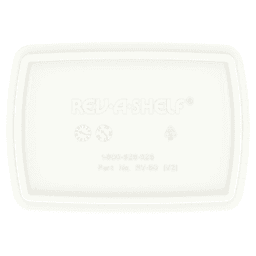 50 QT Replacement Waste Container, White Alt 1 - Image