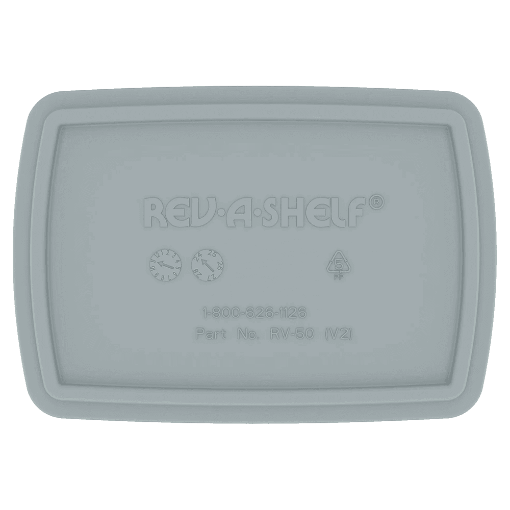 50 QT Replacement Waste Container, Gray Alt 1 - Image
