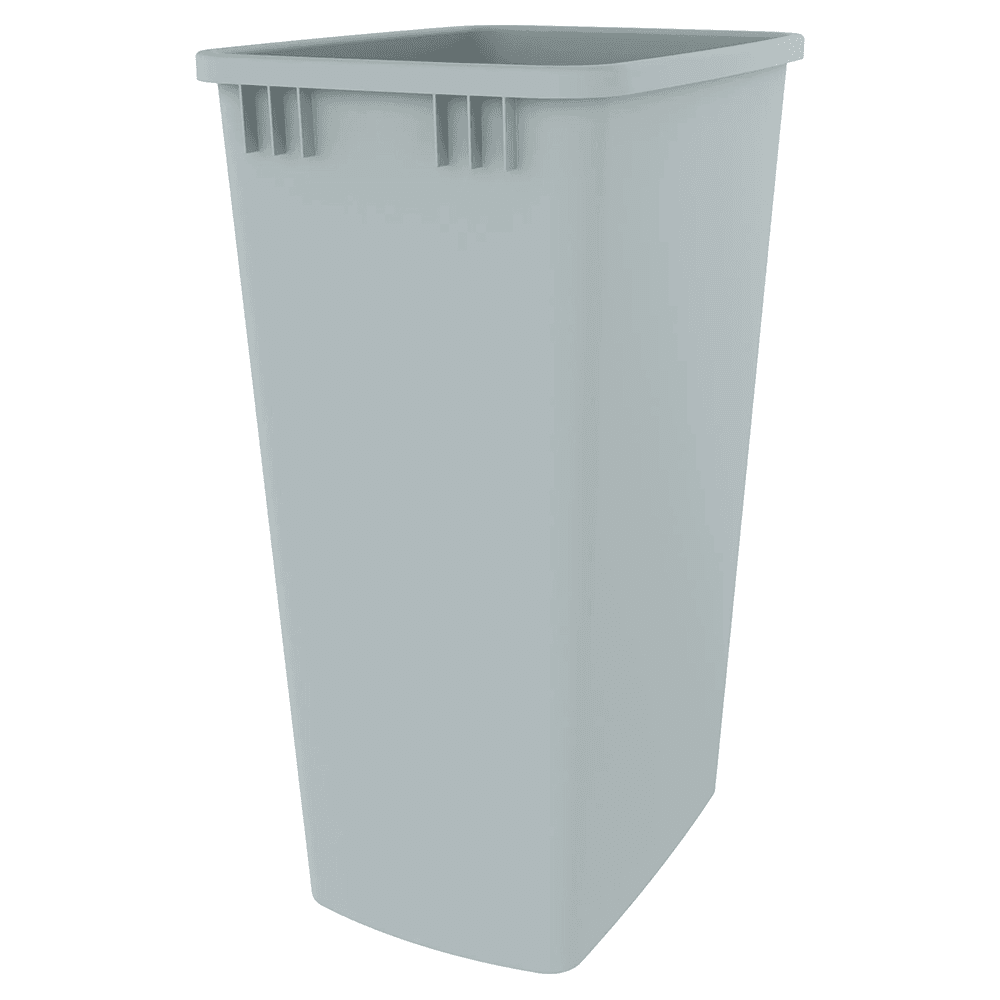 50 QT Replacement Waste Container, Gray Alt 2 - Image