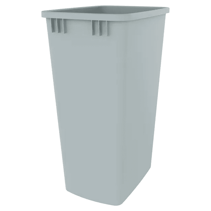 50 QT Replacement Waste Container, Gray Main - Image