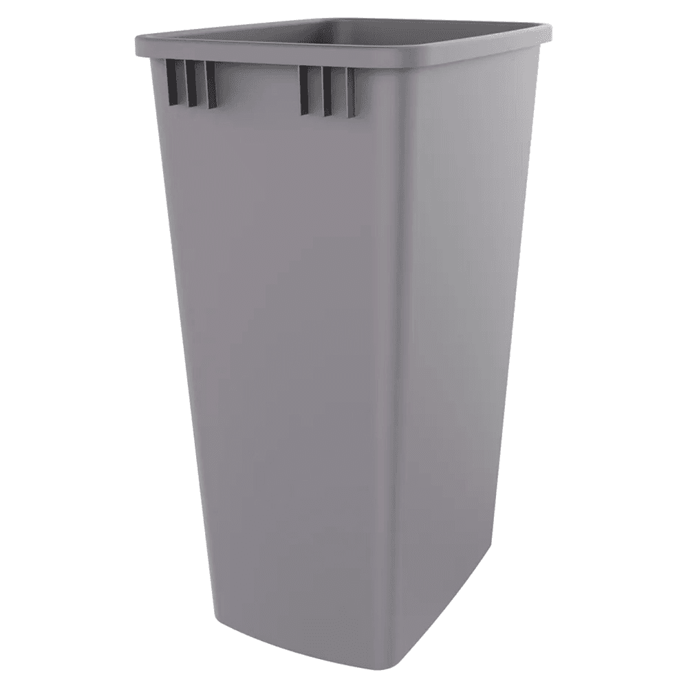 50 QT Replacement Waste Container, Silver Main - Image