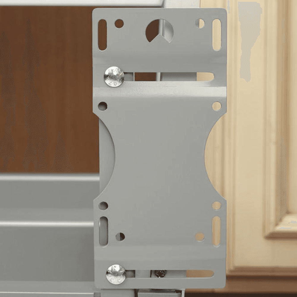 Double 27 QT Bottom-Mount Waste Container Pullout with Rev-A-Motion, Silver - Alt Image 1