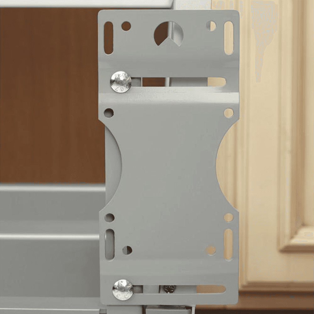 Single 35 QT Bottom-Mount Waste Container Pullout, Rev-A-Motion Soft-Closing, Silver, 12-1/8" Width - Alt Image 2