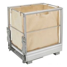 Machine Washable Canvas Liner - Easy Installation and Maintenance for Rev-A-Shelf 5190 Hamper