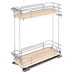 8-3/4" 2-Shelf Pullout Organizer with Soft-Closing, Maple - Main Image