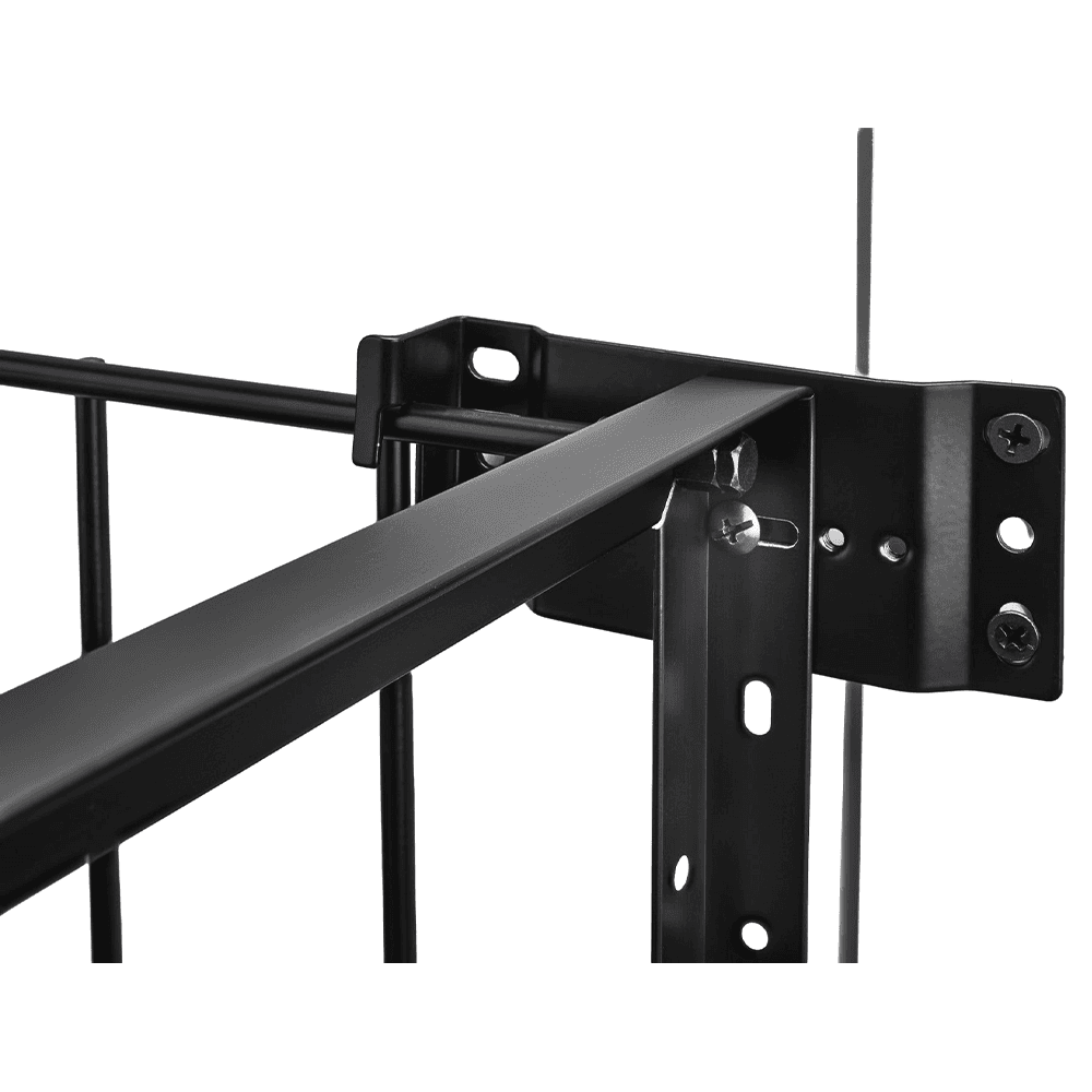 5349 Door-Mount Extender Bracket 31/32", Black Alt 1 - Image