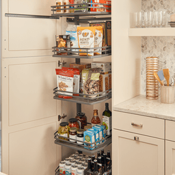 74-1/16" High Swing Out Pantry for 18" Frameless Cabinet - Alt Image 1