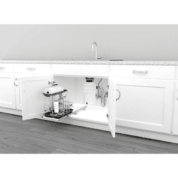11-7/8" Undersink Cleaning Caddy for 30" Sink Cabinet, Silver Alt 3 - Image