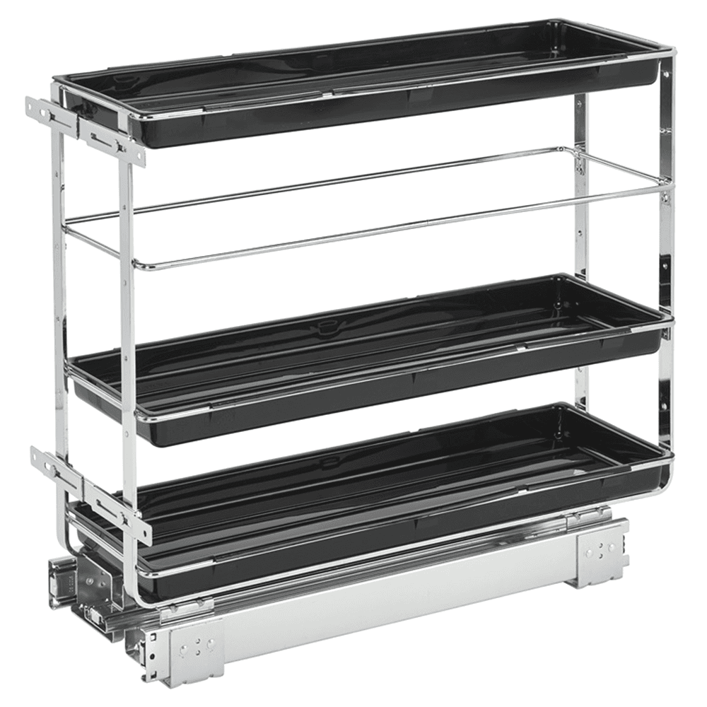 7-3/4" Pullout Organizer, Chrome - Main Image